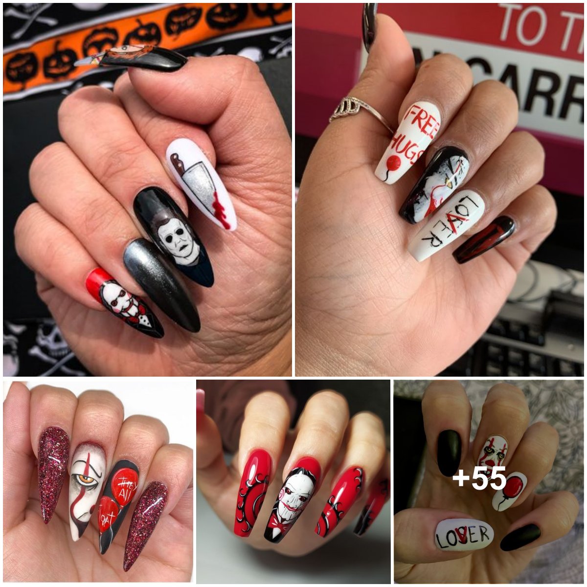 EnchantNails's tweet photo. Nail the Fear: Horror Movie Halloween Nails to Die For 😍🤩😎

View full article: https://t.co/JXAP17x1z2

#naildesign #naildesigns #nails #nailart #Nailbook #nailfungus #nailtrend #girl #Beauty #CHEO #koreangirl #beautiful #colorful #HalloweenNails #Halloween https://t.co/7c2eDTIApm