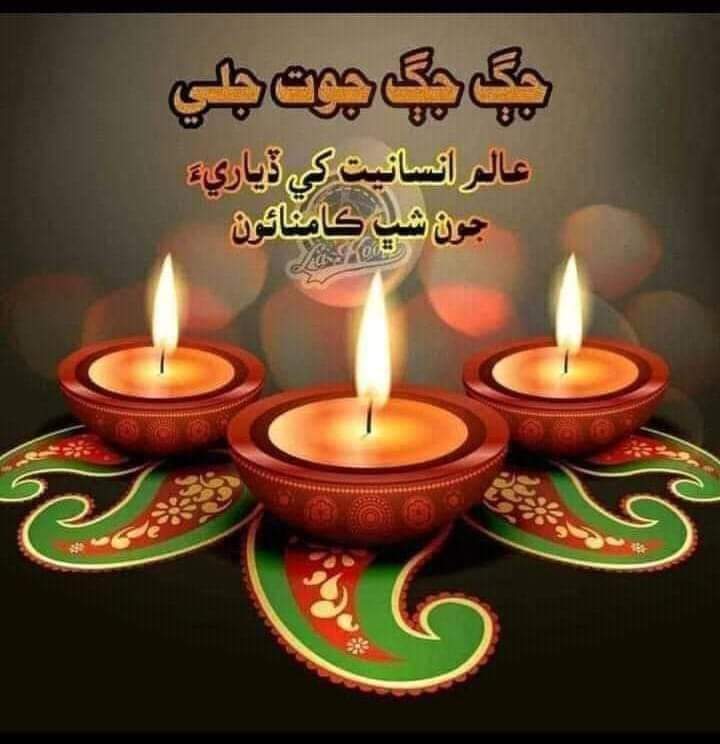 نيڻ عيدون هجن دل ڏياري هجي،
روشني روشني سنڌ ساري هجي.🪔❤

#HappyDiwali