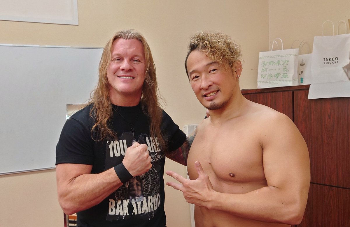 この人に会いました。 クリス・ジェリコ @IAmJericho 「10数年前にお前