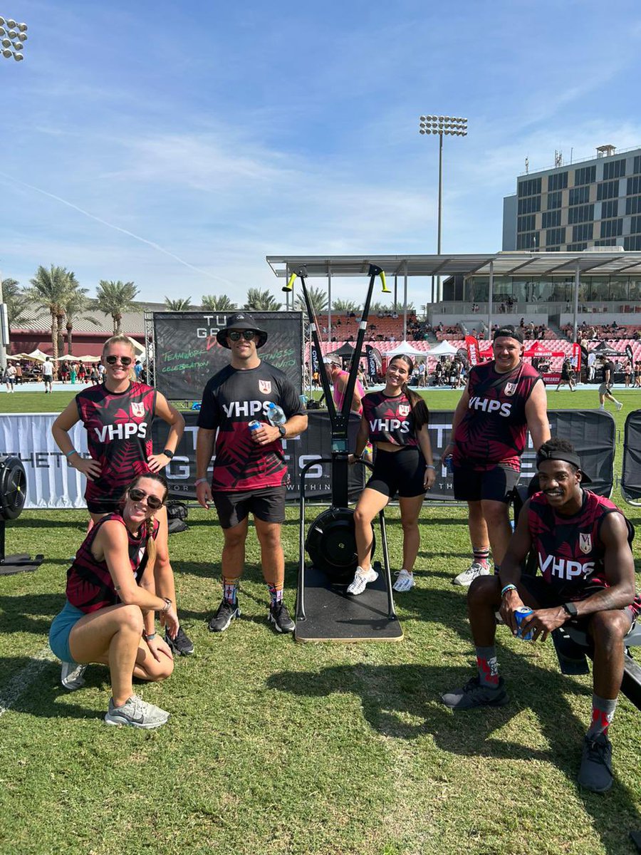 MissSuttonPE's tweet photo. Saturday spent competing at The Turf Games💪🏼

What a day spent with the team!🇦🇪⭐️ 

#turfgames #edutwitter https://t.co/pvQtJZ49rx