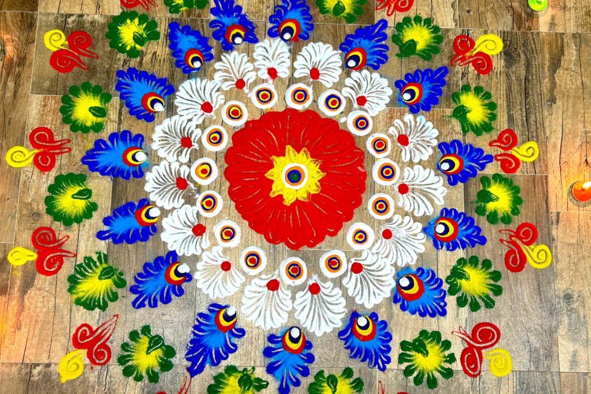 At Atreyaassociates, Diwali is not just a festival, it's a spectacle of culture and tradition! 🪔 Our amazing girls stole the show with their soulful singing, graceful dancing, and the office adorned with their beautiful rangoli creations.