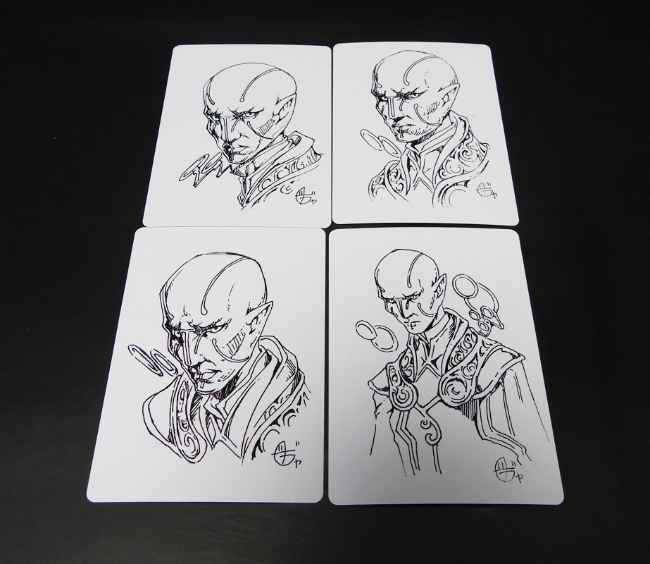 MTGイベント用のアーティストプルーフを送り出したので無事に届いてたら無事に販売されるはずです。きっと。 https://t.co/xGWRlCcXIm 