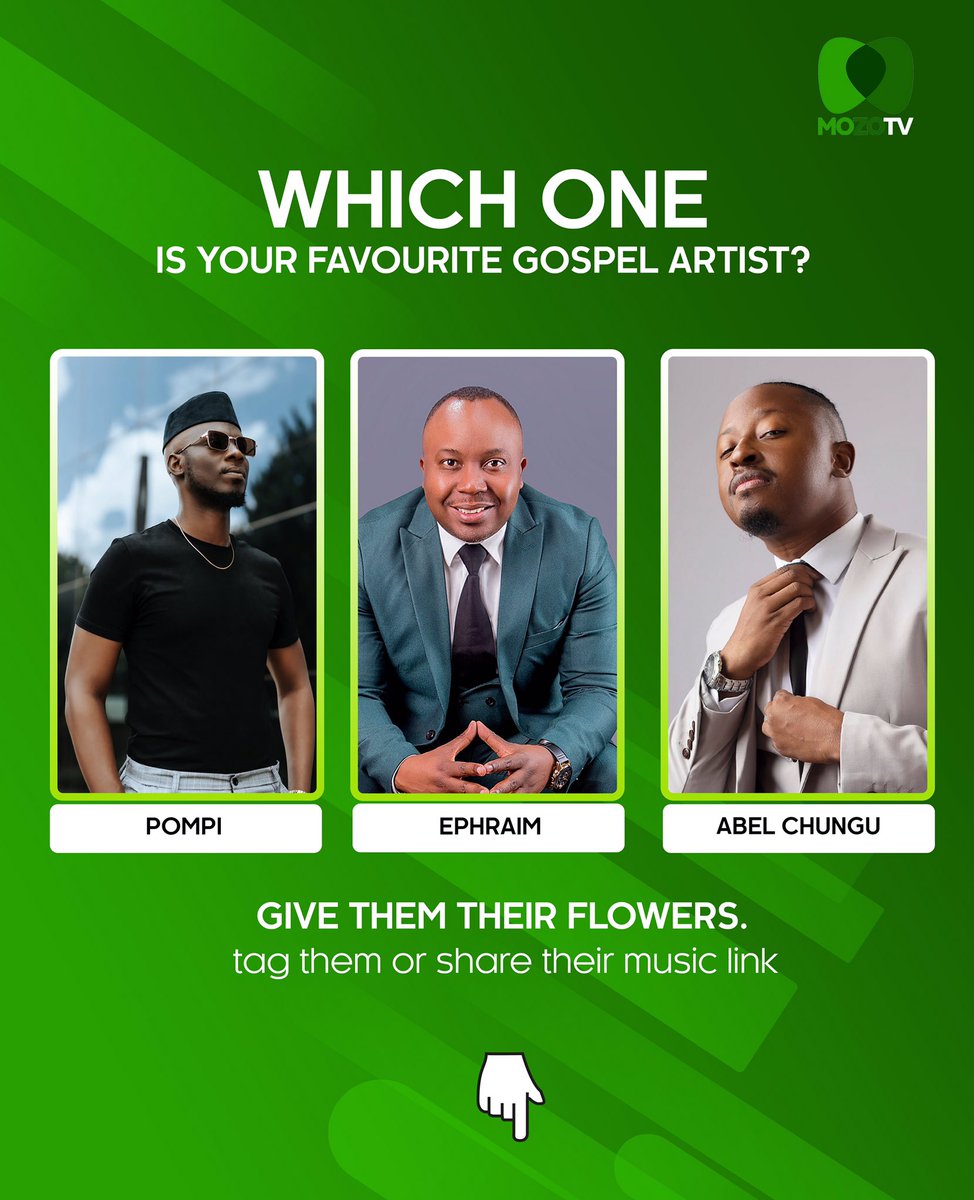 MozoTVAfrica's tweet photo. Happy Sunday!
#Lets_Interact
Let's appreciate the Ministers of the Gospel who draw us closer to the truth and remind us that we are Loved by our creator ππΎ
Share your favourite Artist and Song below ππΎ
Tune In Now! TopStar Channel 108 and 544 on DTH (Dish)π
@ThePompi https://t.co/0zXiowAjh5
