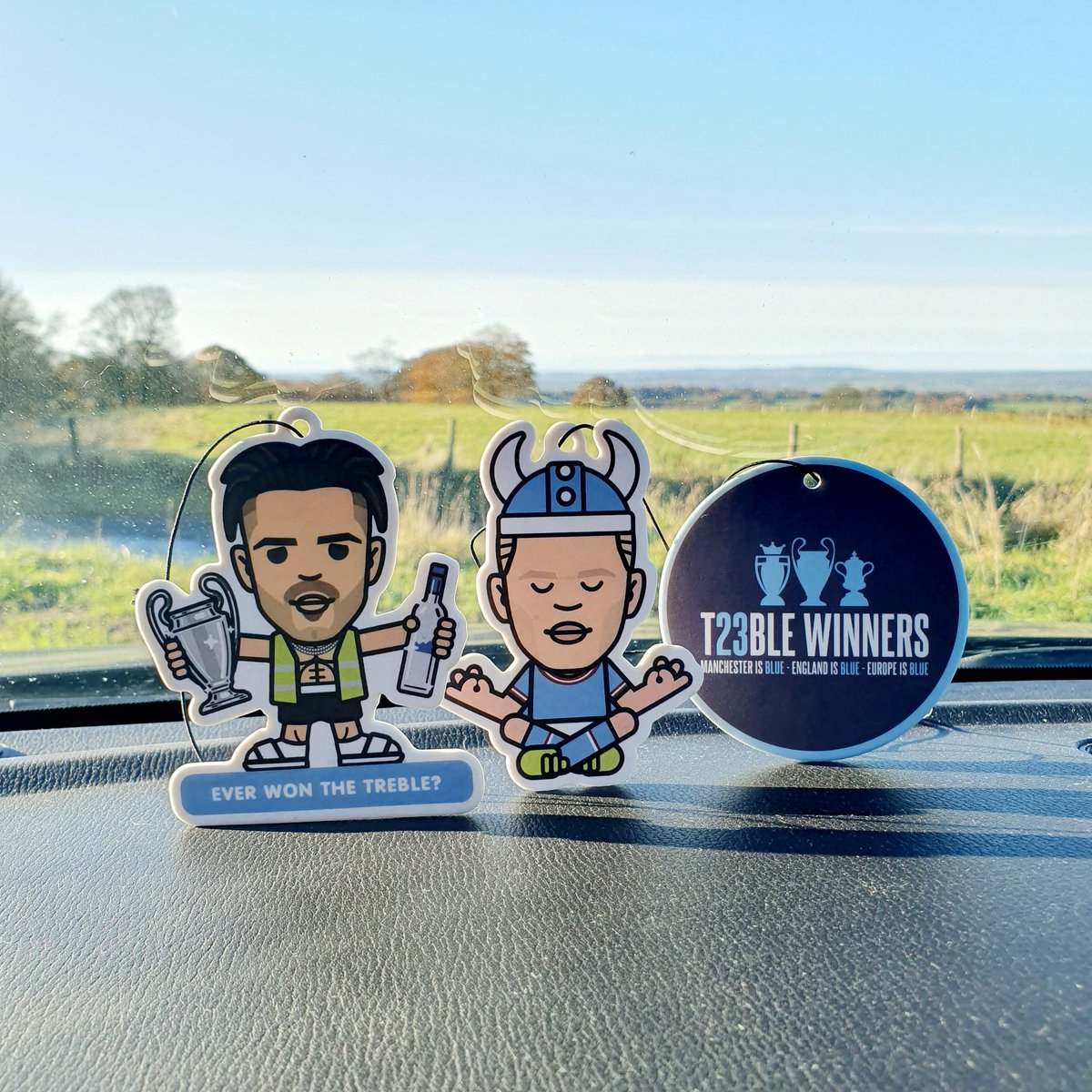 It's Matchday!

Win a set of three of our new Air Fresheners 

RETWEET to enter

If City win we'll give away a set to a follower who retweets

Good luck and c'mon City 

Air fresheners available here thegingerwigscitygifts.com/air-fresheners…
