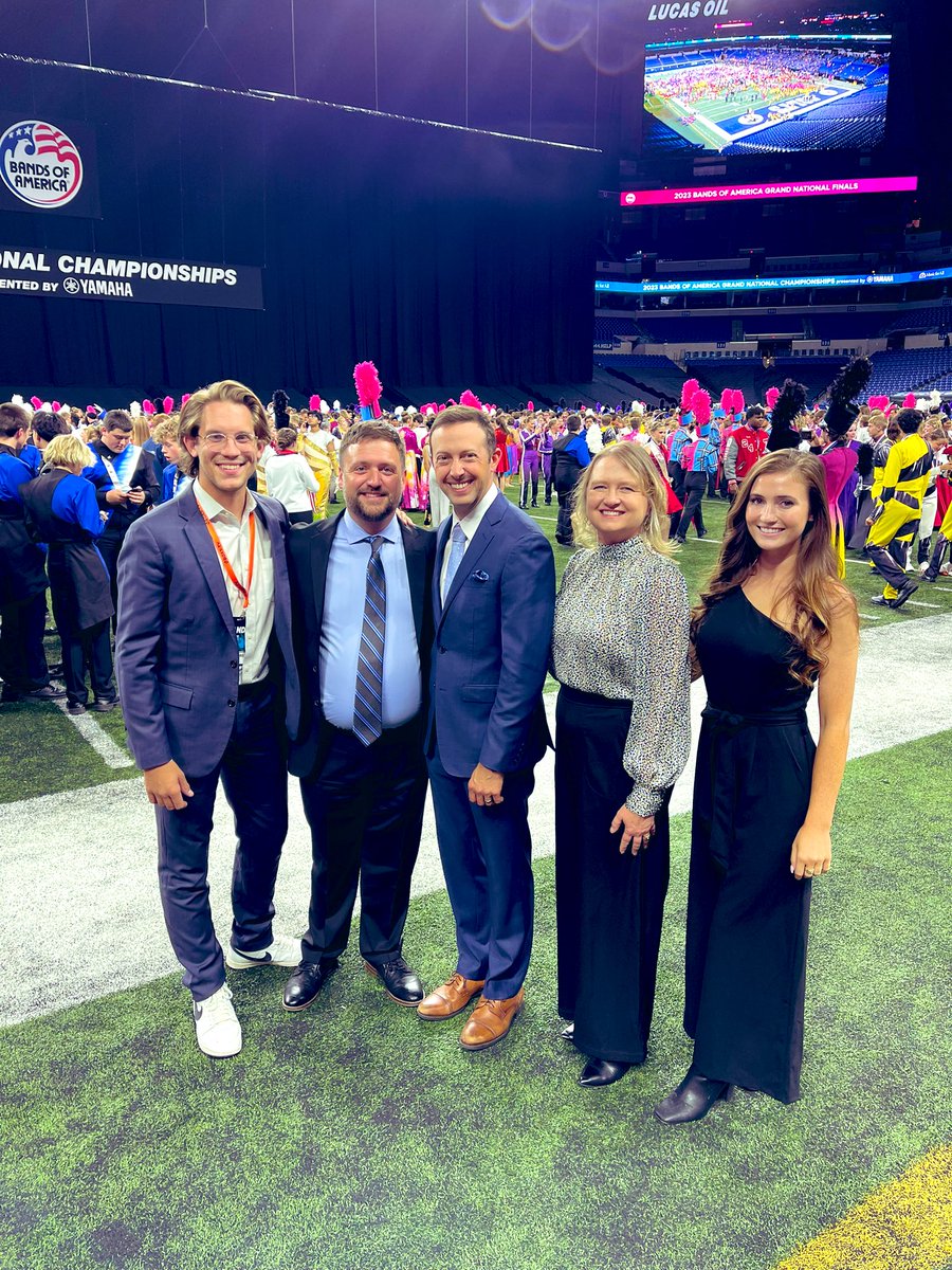 MrsSimmonsKHS's tweet photo. So proud!An incredible marching season &amp; your run in finals was reMarkable!!I loved being there to cheer you on &amp; celebrate with you!Thank you students,directors,families &amp; support staff! It takes each of you coming alongside to make moments like this possible!  @KHSIndianNation https://t.co/ZKAWPSugM0