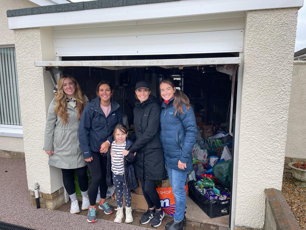 Incredible generosity from the local community of Porthcawl today. Thank you so much for your continued support. It's very much appreciated and together we can all make such a difference to people in crisis. Thank you to everyone who donated and the team who collected.