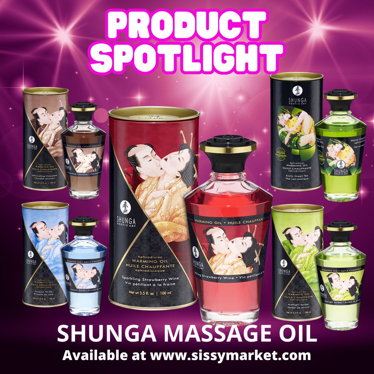 TheSissyMarket's tweet photo. A few days ago, A customer asked us if we sold any massage oils and... we had to say no! But now we do! 😊 This is warming massage oil that gives a special sensation when you blow on it. A few drips on your sissy clitty and the breath of your Mistress will make you SO weak! Available at https://t.co/Mq0iHHH9TX
