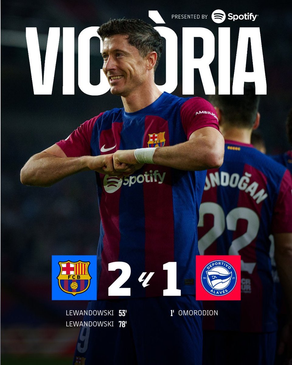 AKHIR LAGA 💪🏼💪🏼!! 

#BarçaAlavés