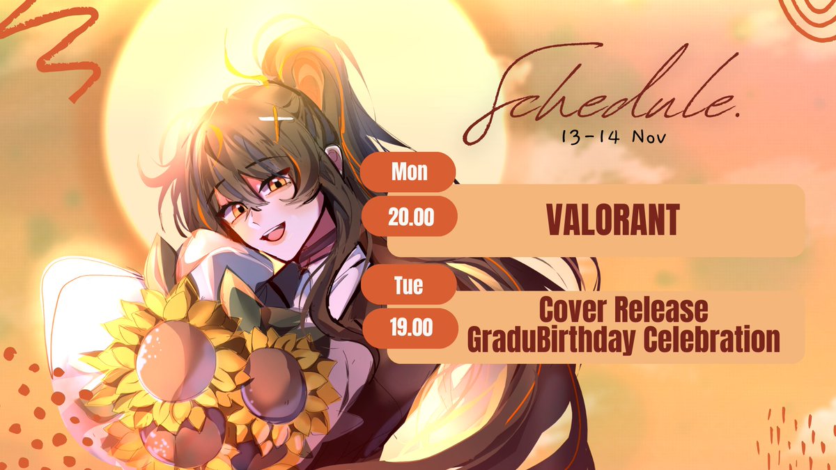 MeissaAmalea's tweet photo. 【Meissa's 13-14 November Schedule】

📙Tags
Live: #MeissaLive
Art: #Meissatelier
Memes: #MeisStonks
Fanname: #Meinions
📙Marshmallow https://t.co/w5LJnTKoAo https://t.co/o51m5UOYlt