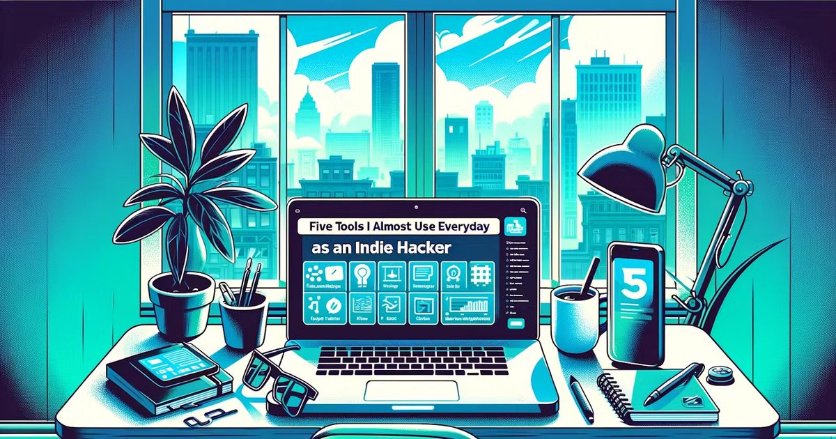 SebastianRoehl's tweet image. Five Tools I (Almost) Use Everyday As An Indie Hacker
Here are five tools that I use regularly while trying to build my app business:

Shots @shotsapphq 
I’ve always been on the hunt for tools that can make my day-to-day tasks a bit easier. Recently, I came across a web app named…
