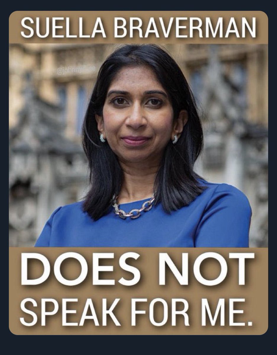 I’m not one of her so called ‘silent majority’ and she will never speak for me.