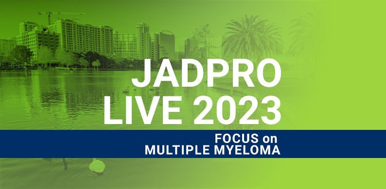 Looking for key new and insights on multiple myeloma from #JADPROLive?

Don't miss our focused coverage of multiple myeloma treatment and research updates from the meeting: buff.ly/476cHzz 

#mmsm