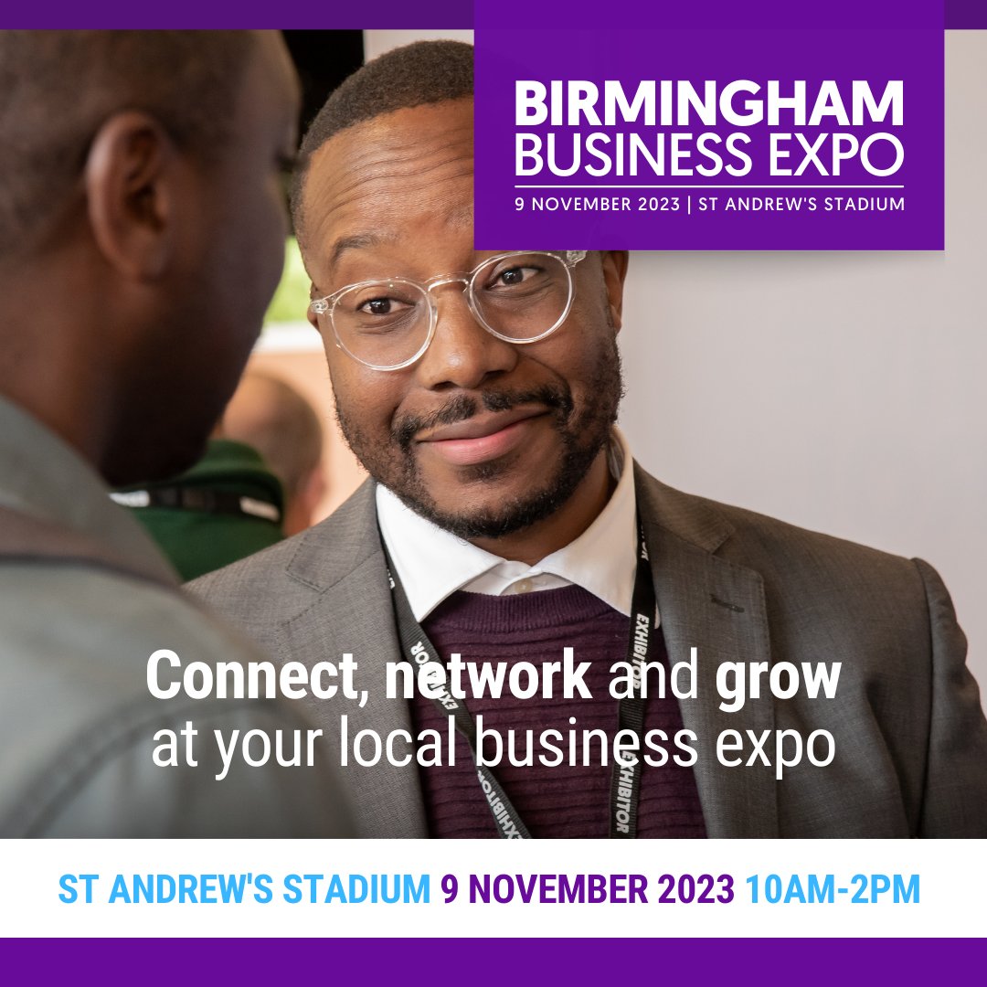 With the Birmingham Business Expo fast approaching, there's no better time to book your stand! 📢 Request details here: b2bexpos.co.uk/event/birmingh… #BirminghamExpo #BirminghamBusiness