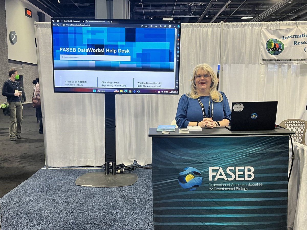 YvetteSeger's tweet image. Attending #SfN2023 in DC? Be sure to visit the @FASEBorg team in booth #3300 to learn about #FASEBDataWorks and more!