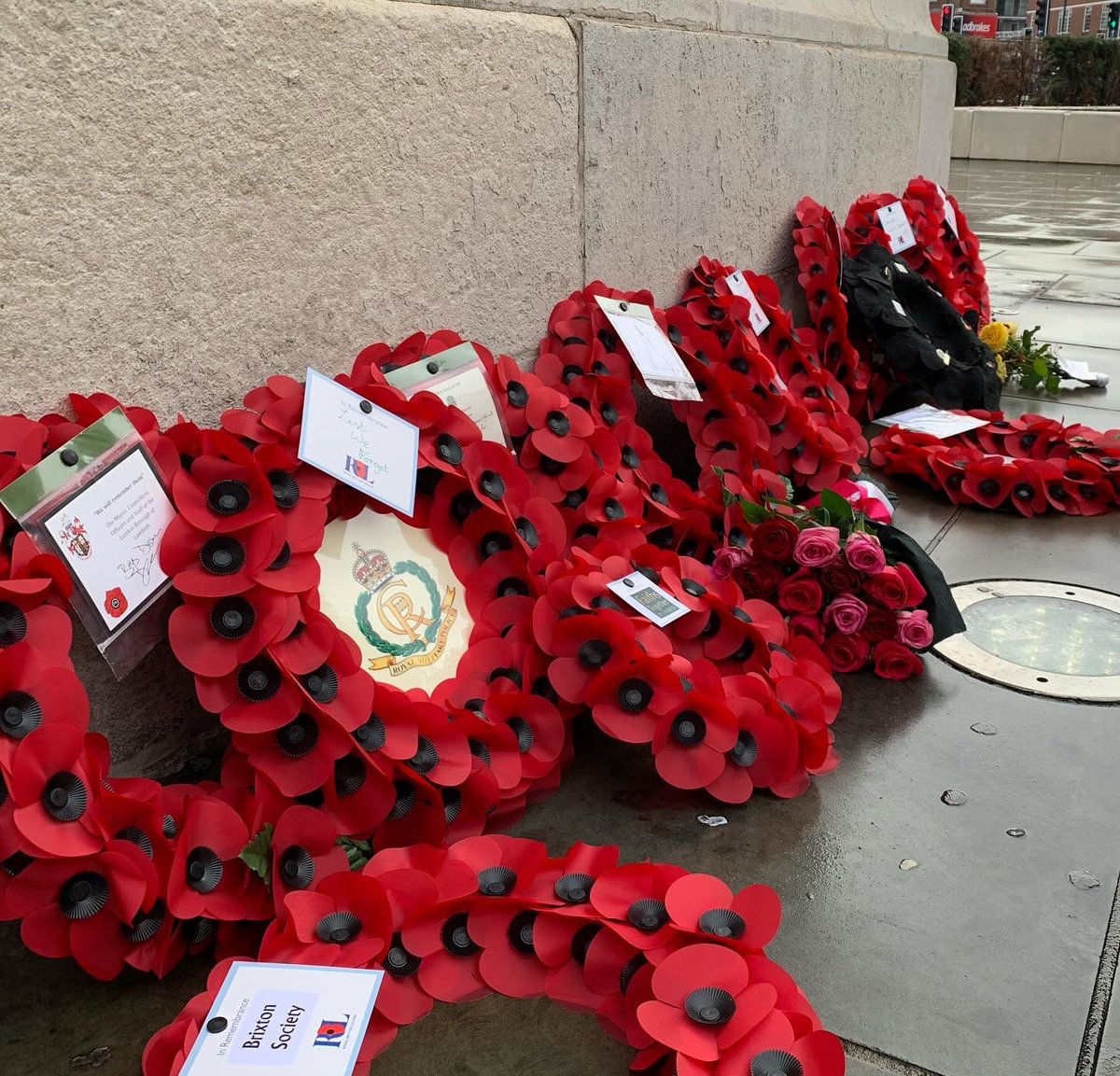 12 Nov 23 This morning we paraded at Stockwell Memorial for the Remembrance Sunday service. Today and everyday, we honour and remember those who served and continue to serve our country. We will remember them. #LestWeForget #RemembranceSunday #RMP #BritishArmy