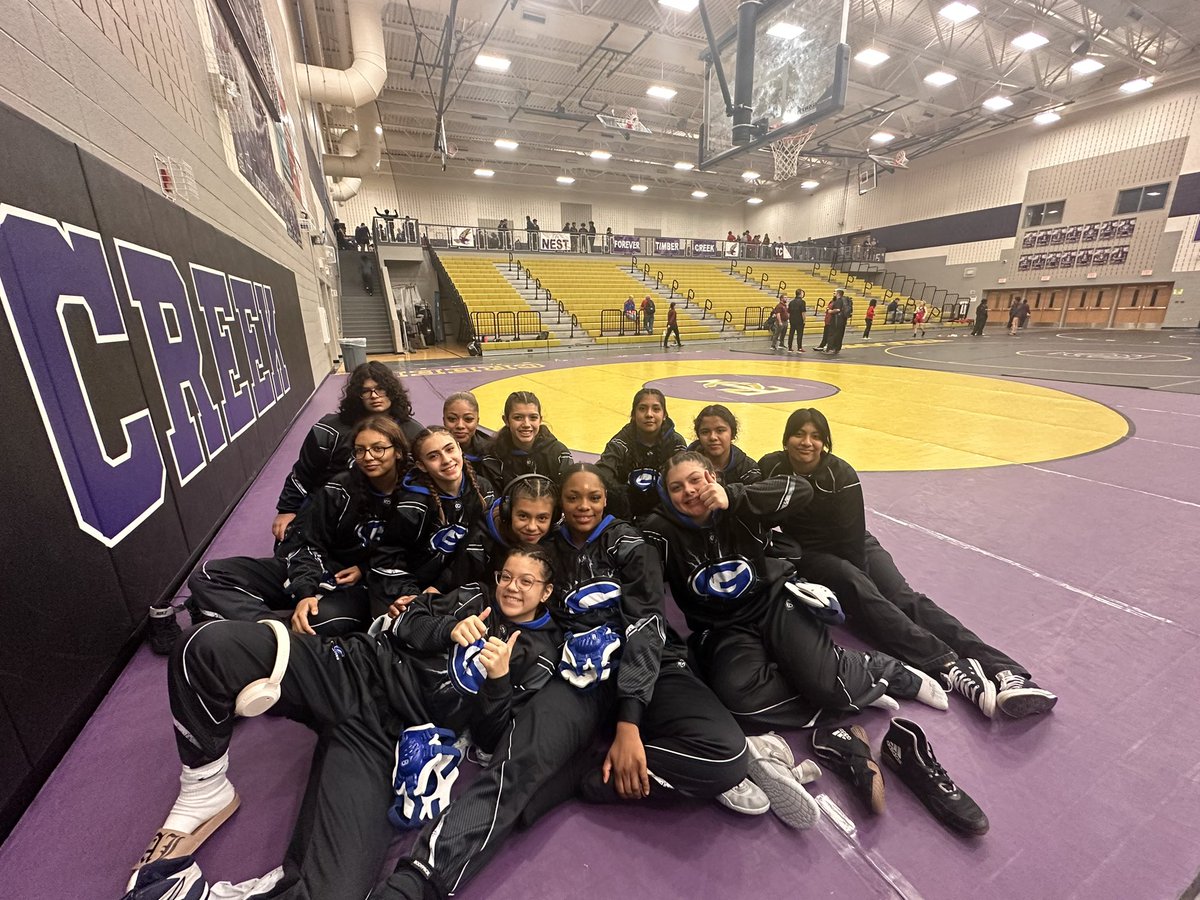 GPHS Wrestling (@gphswrestling) on Twitter photo The calm before the storm.
This group of YOUNG ladies ALL have finally had their first and second matches. Maggie and Leanna got their FIRST EVER WINS by PIN! GREAT showing ladies UP from here! <a href="/LaighaBoyle/">Laigha Boyle</a> <a href="/GPISDATHLETICS/">GPISD ATHLETICS</a> The calm before the storm.
This group of YOUNG ladies ALL have finally had their first and second matches. Maggie and Leanna got their FIRST EVER WINS by PIN! GREAT showing ladies UP from here! <a href="/LaighaBoyle/">Laigha Boyle</a> <a href="/GPISDATHLETICS/">GPISD ATHLETICS</a>