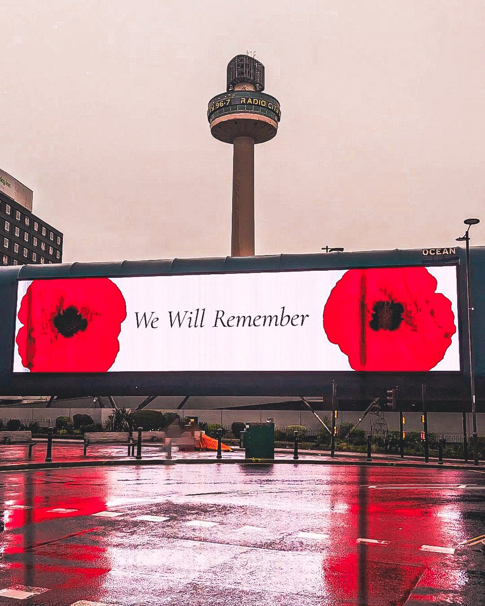 We will Remember #Liverpool 🌹 

#RemembranceDay #LestWeForget