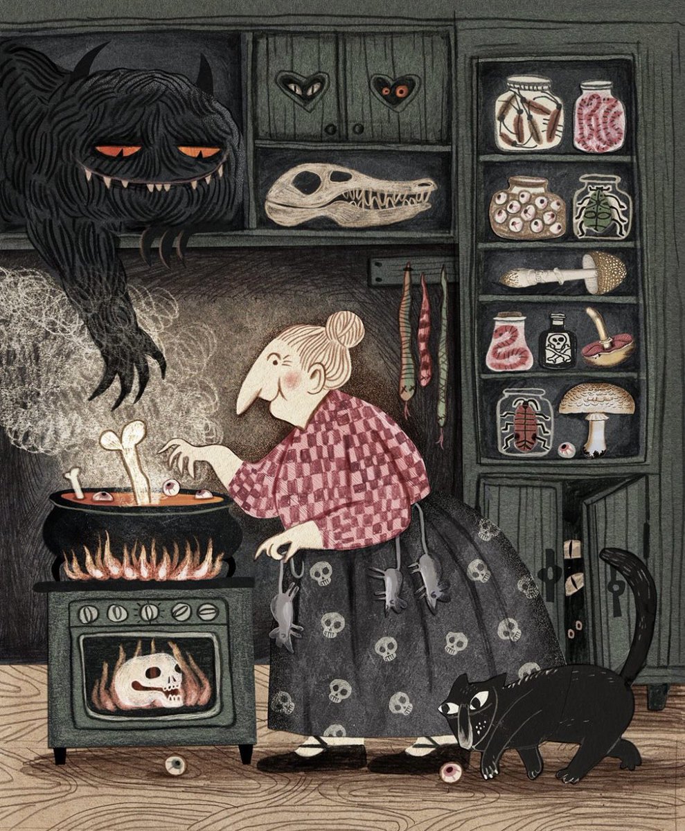 TitaniasRealm's tweet photo. Dinner is almost ready 

Art by Katerina Gorelik https://t.co/JoeGl48Zrb