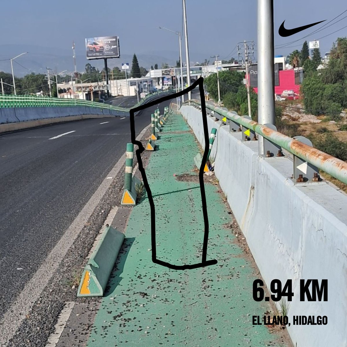 Dejando los problemas atrás       🧿🍀💜🎧👟🐢🏃‍♂️
#teamgarcia #dalecabron #sumandokmx #corroamipaso #meencantacorrer