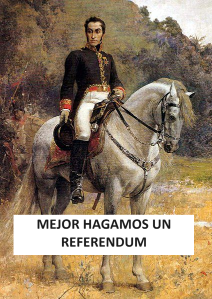 federicoalves's tweet photo. .@Nelsonpvzla1 "¿Se imaginan a Simón Bolivar diciéndole al teniente Pedro Camejo alias Negro Primero que hicieran un referéndum antes de la Batalla de Carabobo para consultar si debian luchar por nuestra independencia? 🤔   @vladimirpadrino  López es un TRAIDOR a la patria, convirtió al ejército que libertó a América en una vergüenza, puso a nuestros soldados a criar gallinas, a vender papas, y les dió la órden de hacer gráfitis en los carros y en las paredes para hacerle propaganda electoral al referéndum de Maduro cómo un supuesto acto de "patriotismo" en vez de ir y recuperar nuestro TERRITORIO, pedazo de COBARDE..!!"