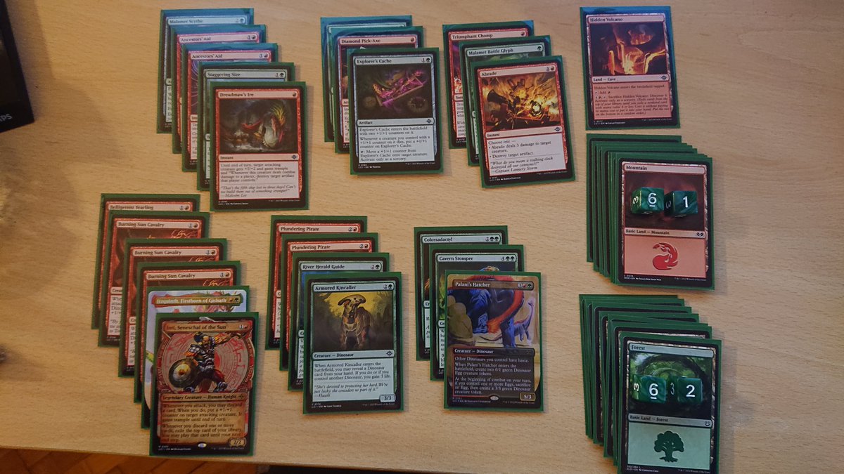 Was enjoying LCI from morning until night. Won the prerelease with Orzhov, won draft with gruul aggro. Can't wait for Tuesday for more. #MTGLCI #MTGIxalan #MTG