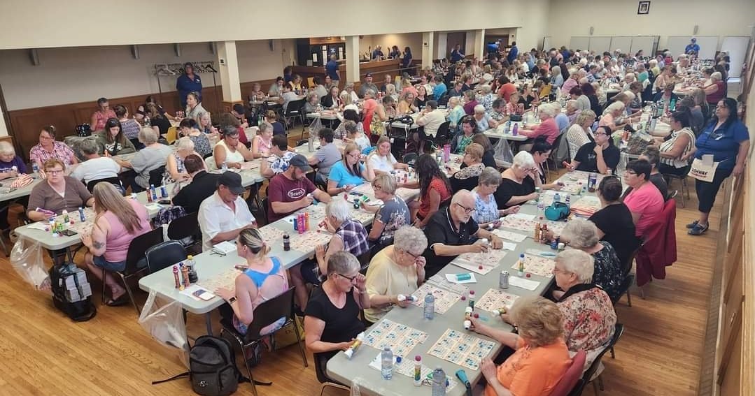 Did you know ....
1986, largest Bingo game in history, Jacksonville, FL, w/ +600,000 ppl! 

Can't fit that many into the Simcoe Legion, but can fit a few! 

Next Monday Night Bingos in Support of Abel Enterprises is TOMORROW evening! 

Doors at 5:30, early bird 6:30, main game 7.