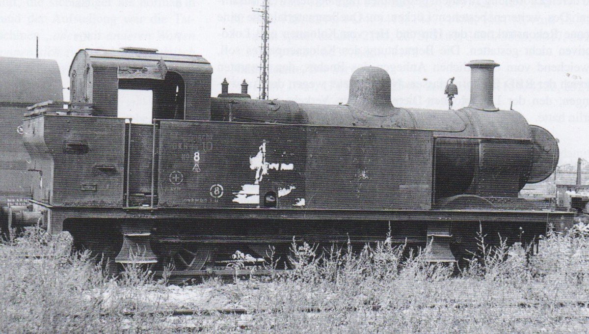 Prior to the Austerities, the Jinty was the WD standard shunter with 8 sent to France in 1940. Lost after Dunkirk, they were thought all destroyed though Jarvis was sent on their trail after returning with his 8Fs. 5 were repatriated, though 7613 survived in Berlin until 1953.