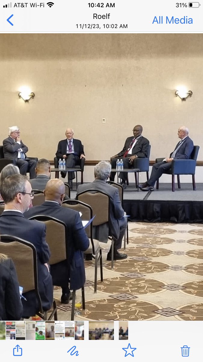 ChrisFomunyoh's tweet photo. Despite state of today’s #world; glad to have spent Friday w/ #global leaders, luminaries &amp; mentors like fmr Canadian PM ⁦@RtHonJoeClark⁩ #ChesterCrocker,fmr US AsstSec/AF, Hon Roelf Meyer of SouthAfrica ⁦@intransformin⁩ &amp;fmr #UN Herve Ladsous. 

REALLY FELT INSPIRED! https://t.co/PjL8HDAUCy