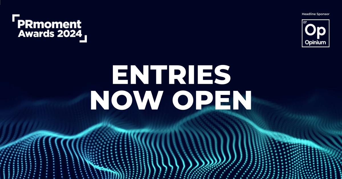 The <a href="/therealprmoment/">PRmoment</a> awards are open for 2024 - looking forward to judging the entries once again.  Early bird deadline is Friday 15th December 2023. #prawards
