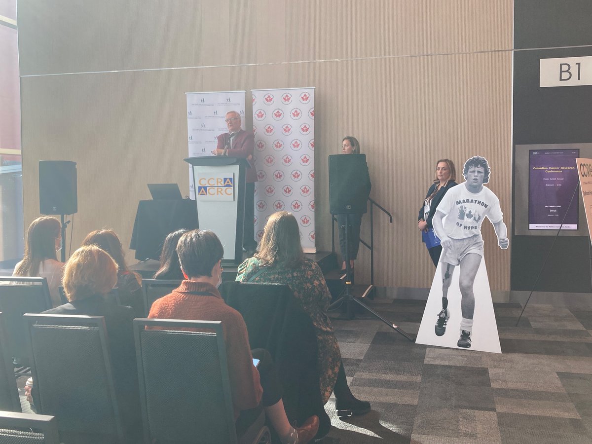Marathon of Hope Cancer Centres Network (@marathonofhope) on Twitter photo Drs. Jim Woodgett, Isabel Serrano and Natalie Szudy are presenting the <a href="/tfri_research/">Terry Fox Research Institute</a>, @MarathonOfHope and <a href="/dhdp_/">Digital Health and Discovery Platform</a> programs at the #CCRC2023.
<a href="/jwoodgett/">Jim Woodgett</a> <a href="/TerryFoxCanada/">Terry Fox Foundation</a> Drs. Jim Woodgett, Isabel Serrano and Natalie Szudy are presenting the <a href="/tfri_research/">Terry Fox Research Institute</a>, @MarathonOfHope and <a href="/dhdp_/">Digital Health and Discovery Platform</a> programs at the #CCRC2023.
<a href="/jwoodgett/">Jim Woodgett</a> <a href="/TerryFoxCanada/">Terry Fox Foundation</a>