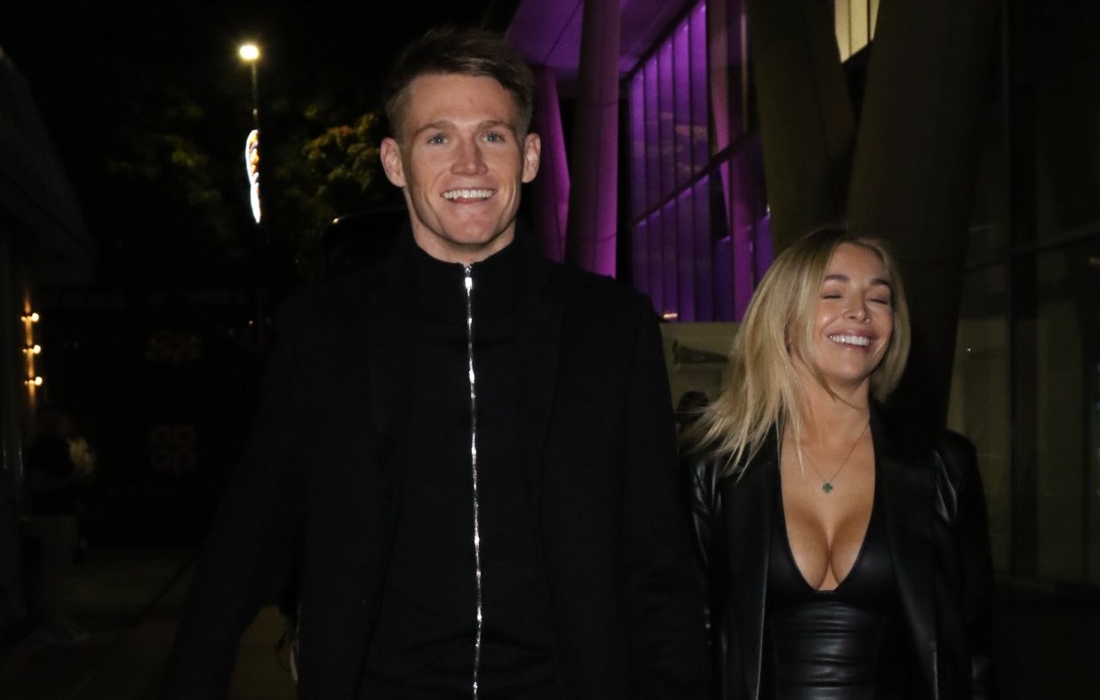 Lilian Chan on X: "Man Utd's Scott McTominay and stunning girlfriend hit Sexy Fish restaurant alongside Mac Allister and old rival Mahrez Mahrez was back in England following his move to Saudi