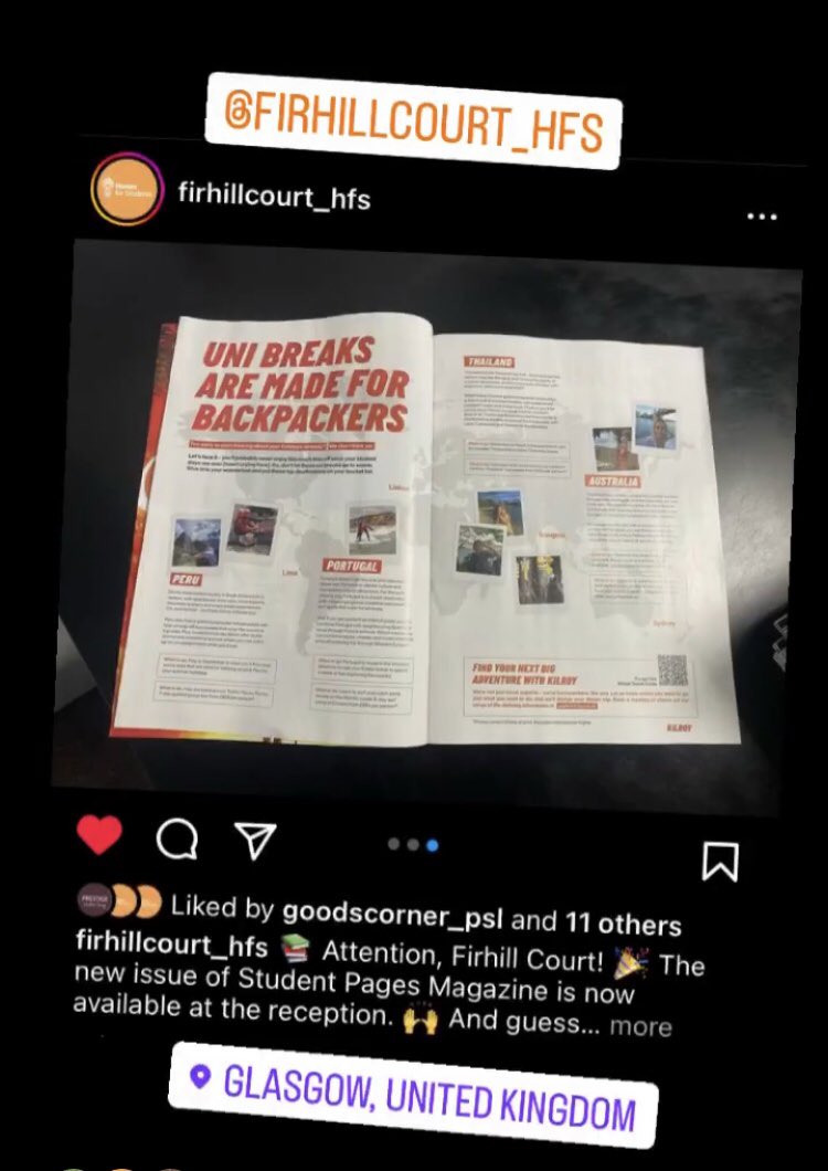 StudentPagesMag's tweet image. Hi @TheoPaphitis we specialise in the student market supporting clients engage with our student audience, from our flagship Student Pages Magazine to sampling and recruitment #SBS studentpages.biz

We have just distributed our latest issue to over 43 U.K. cities