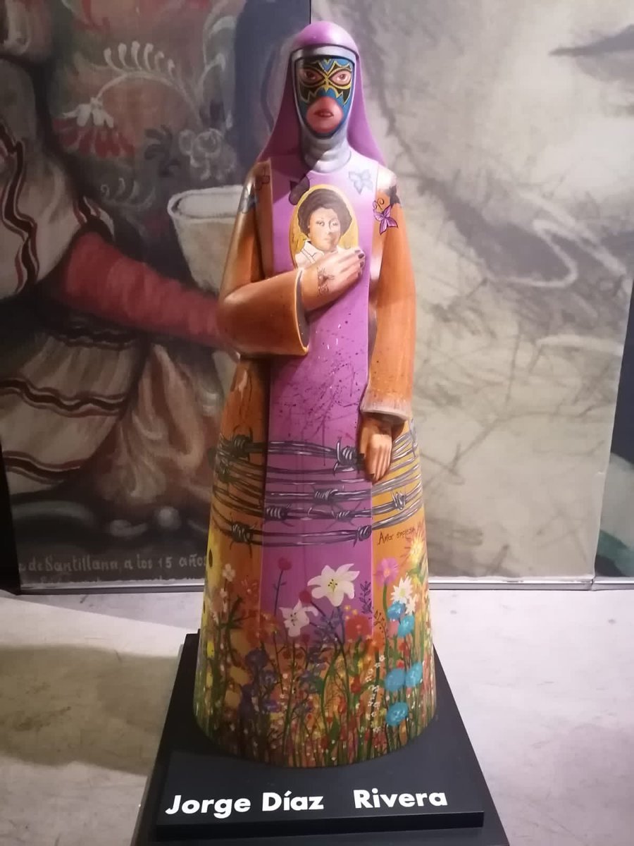 A propósito del 375 aniversario del natalicio de Sor Juana Inés de la Cruz, los invito al @ccmbcultura para ver algunas piezas que realizan artistas plásticos como homenaje a esta escritora novohispana. Es interesante ver el estilo y la interpretación que le dan los creadores.
