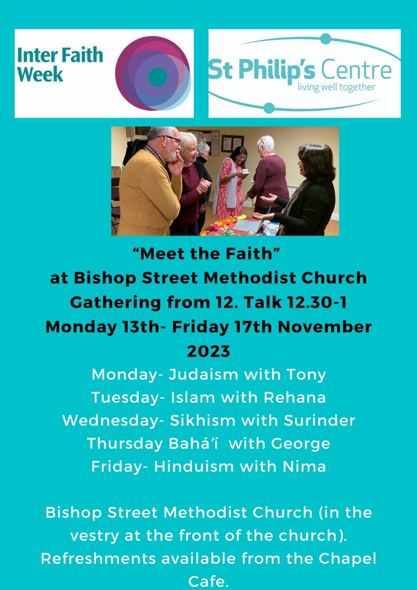 Join us for Inter Faith Week. I am looking forward to talking about gratitude and mindfulness and how my faith continues to motivate me to help others. #interfaithweek