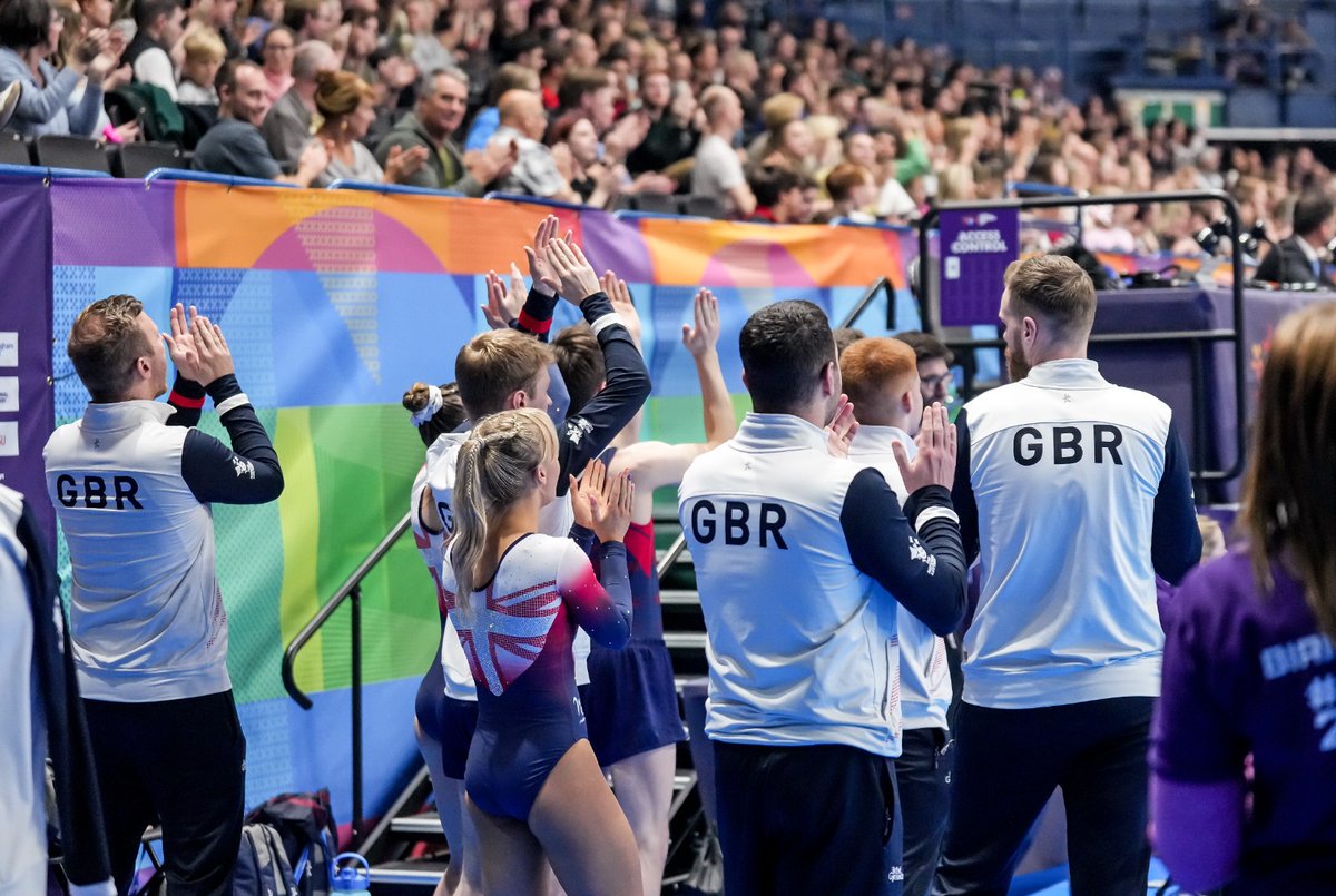 BritGymnastics's tweet image. 🥉All-around final round up...it&apos;s BRONZE for the Brits! 🥉

#WTGC2023

📸Simone Ferraro Ph
