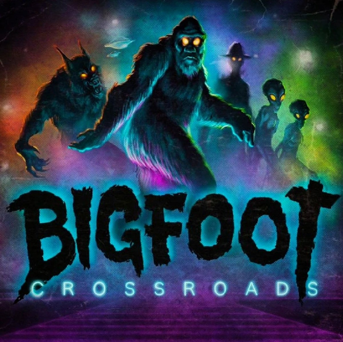 Sasquatch Sunday • Bigfoot Crossroads is definitely one of the best cryptid themed podcasts out there! Matt Knapp does an outstanding job and artist Jonathan Dodd outdid himself with the BC logo! Check it out! #bigfoot #sasquatch #cryptid #cryptozoology #sasquatchsunday #dogman