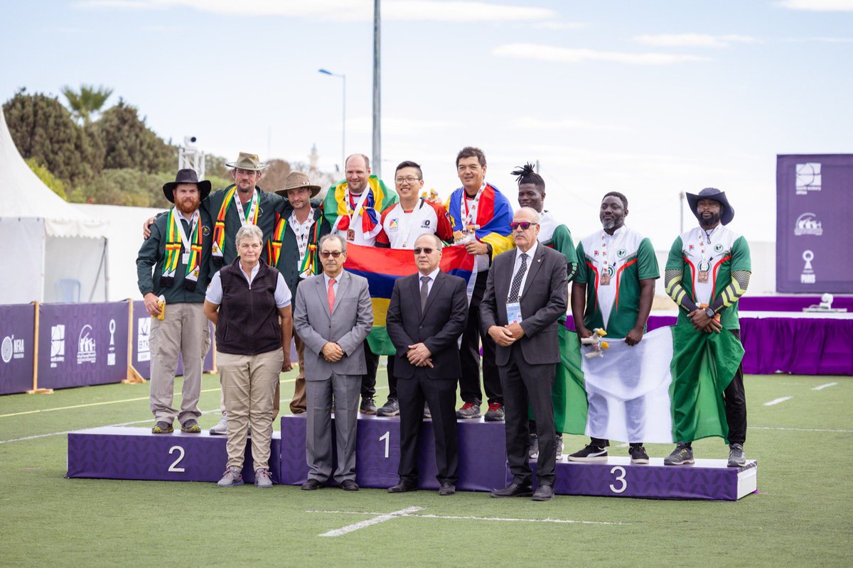 woye1's tweet photo. Ladies and Gentlemen, it is time for @NigeriaGov @NIGERIAGOVNORS @FMYDNIGERIA @OwanEnoh @NGRPresident and corporate organizations such as @AlikoDangote @BUAgroup @MTNNG @TonyOElumelu to support ourNigerian Archery Team . 

2:   Recall that the team won two silver medals in Pretoria, South Africa in 2022. This would be the Nigeria's first and highest achievement in Archery since the sport started in Nigeria. 

3:     This Archery team has been self-funded since their first appearance on the continental scene in 2022 and they have continued to do so till date. 

4:        There are several international championships annually that these archers need to attend to maintain their global rankings. This is a call on well-meaning individuals corporate organizations to assist and fund this brilliant team to bring more glory globally to Nigeria in the sports of Archery.

6:    They are in Tunisia for another competition. I do hope that @nidcom_gov will celebrate them. 

7:     @NigeriaOlympic @GovWike @jidesanwoolu pls support them. @gbengasaka @nidcom_gov @NigeriaMFA @emmanueloyelek @Uncle2Triplets @kaytiki @Better_Kaduna @DavidsOffor @the_davidatta @dayoisrael 
@tayjones82
@Kay2V