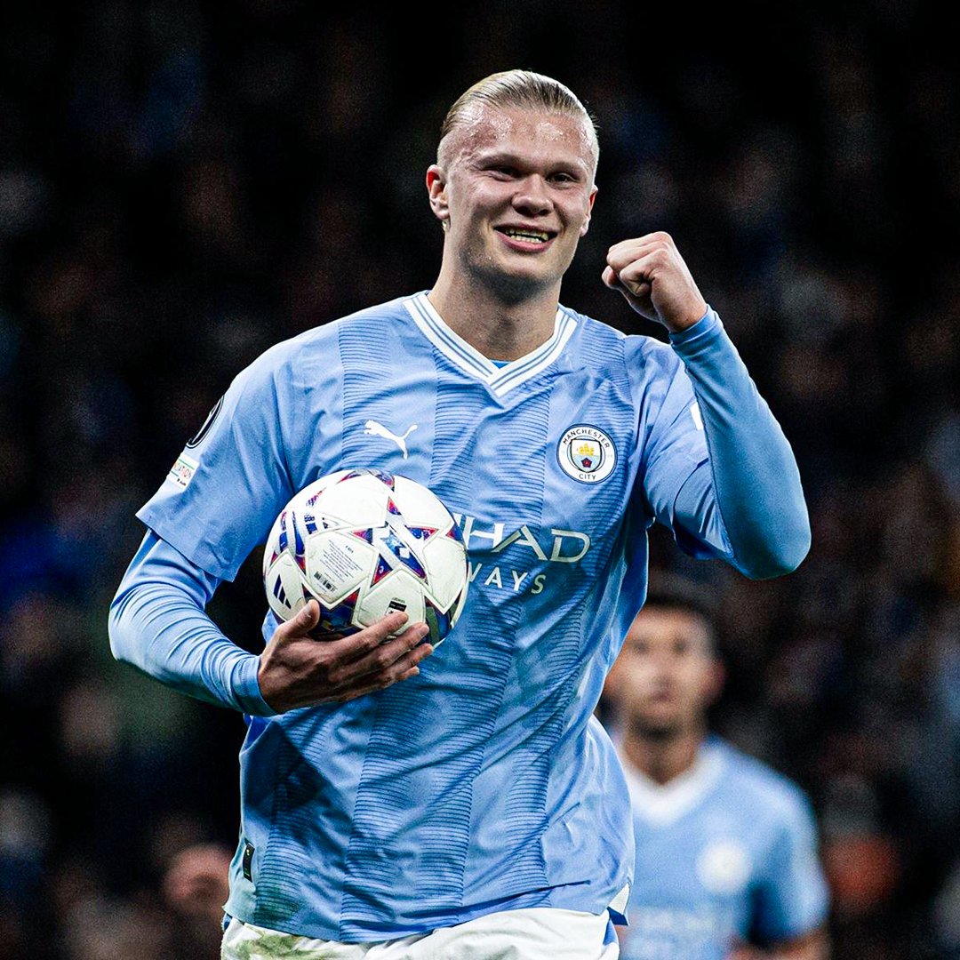 mysteryfootball's tweet photo. If Raheem Sterling or Erling Haaland score today, we will give away a Mystery Football shirt to one lucky follower! 🔵⚪️

To enter:
1⃣ Repost this post
2⃣ Follow us 🤝

Good Luck! 🤞