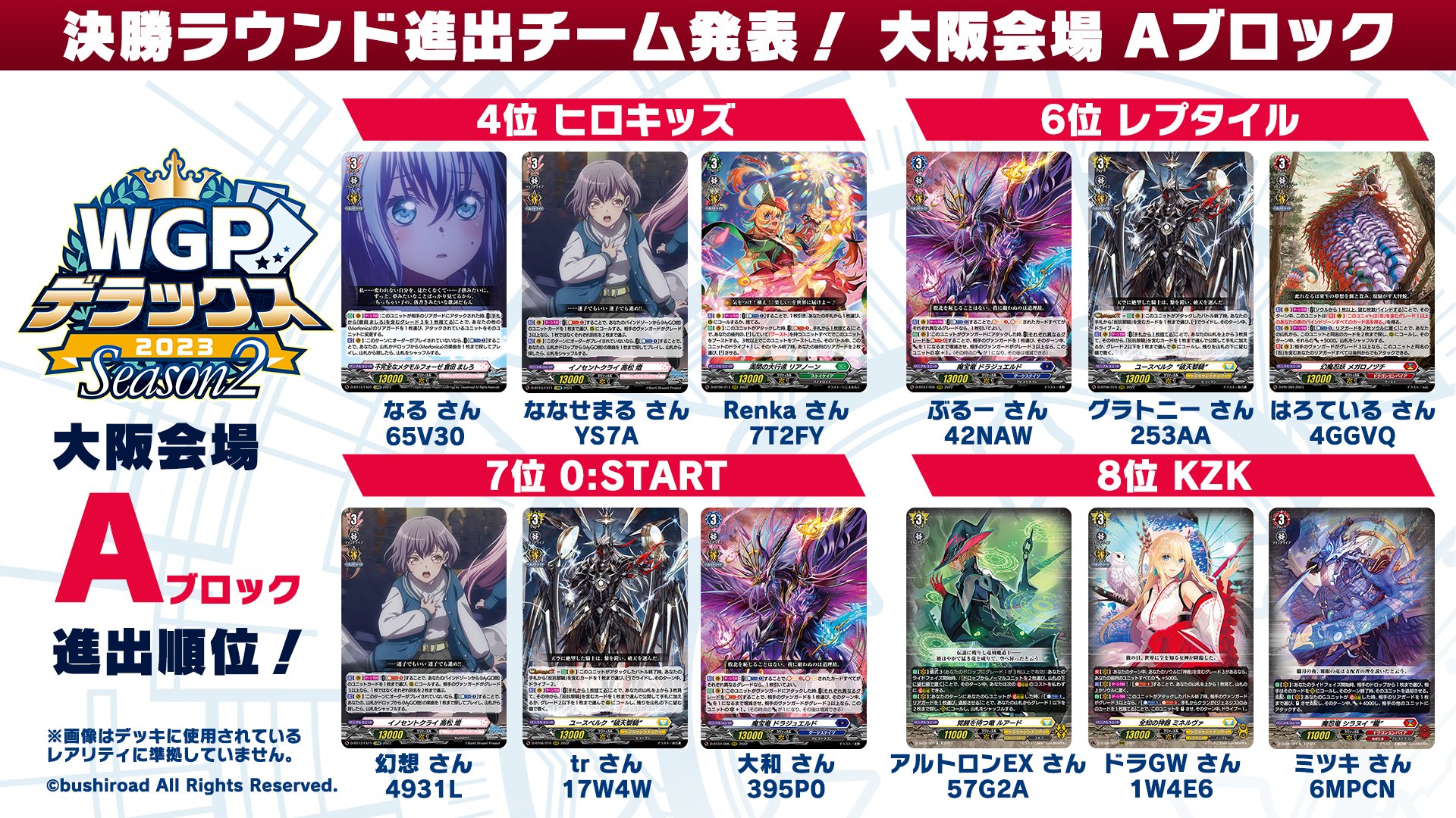 ヴァンガード WGPデラックス FRパック 結緋の跳梁 クレン ２枚セット カードファイト!! ヴァンガード公式 on X: 