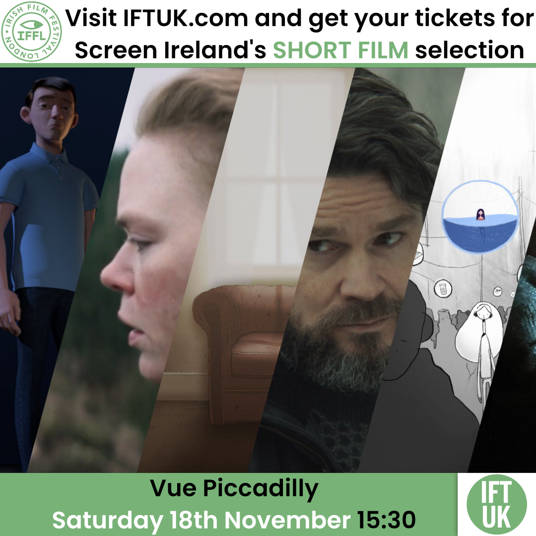 irishfilmtvuk's tweet image. Fís Éireann/Screen Ireland is proud to present an exciting selection of new Irish short films funded under the agency’s Focus Shorts and Frameworks short film schemes.     

Get your tickets at iftuk.com now and learn more there!