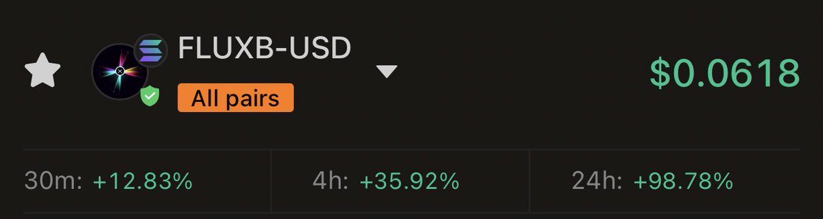 Did you listen? $FLUXB