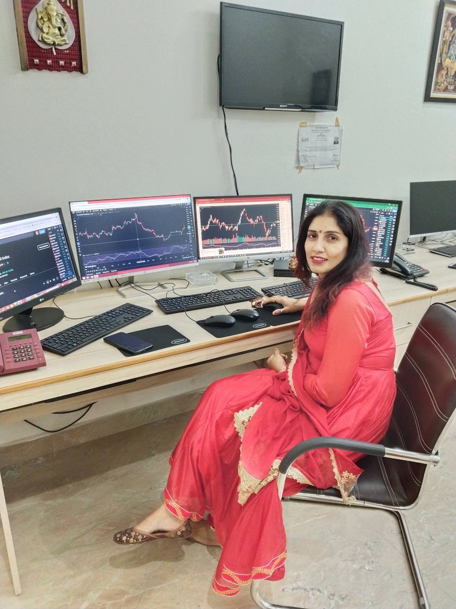 Me and my small office on 
#MuhuratTrading

 #HappyDeepavali  Friends, 

repost my posts and claim #DeepwaliTips in DM as soon as possible....