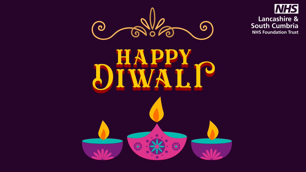 Happy Diwali to all our colleagues, service users, families and wider communities celebrating Diwali 💙🕯️