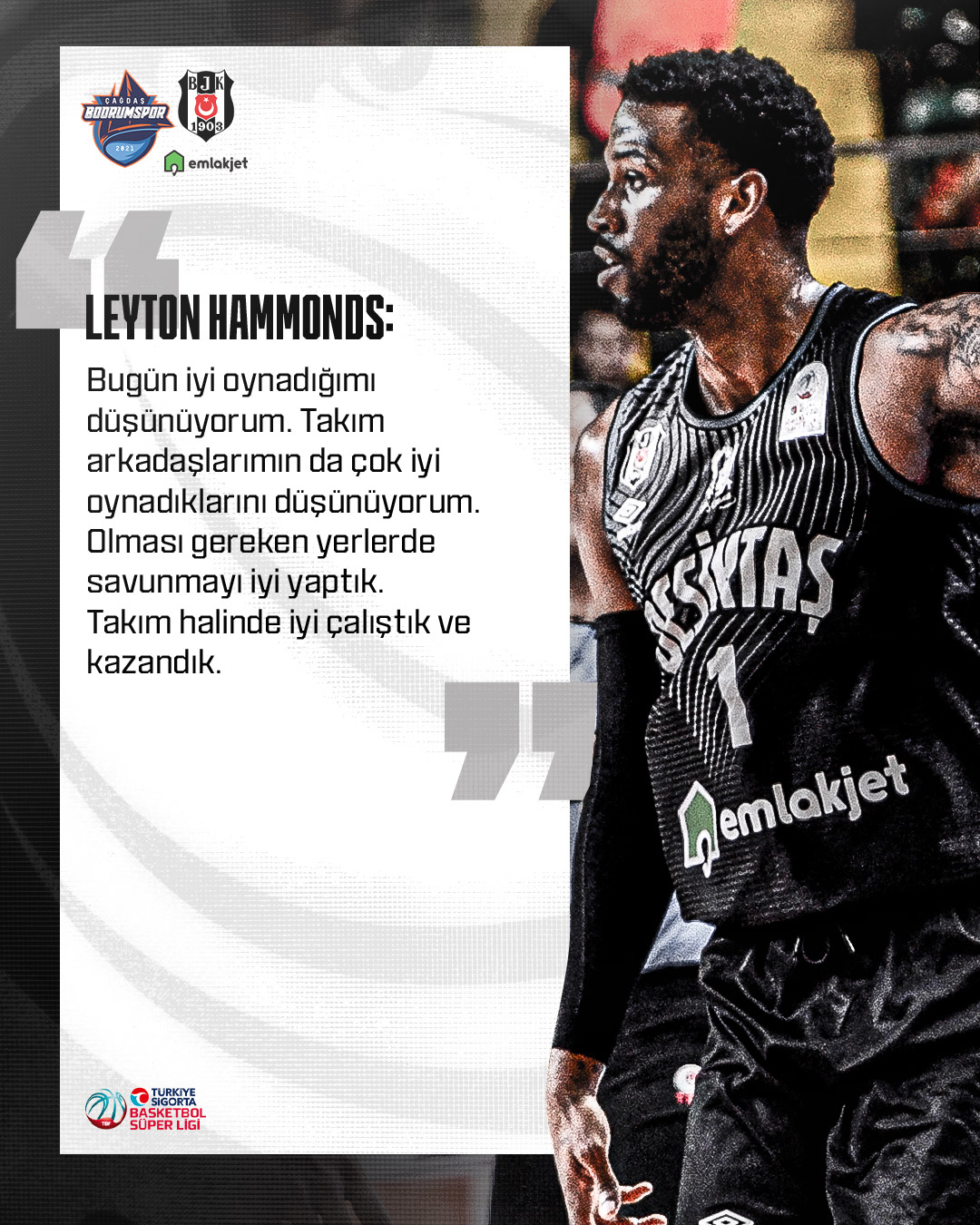Leyton Hammonds Son Topu Kaçırdı; Beşiktaş Emlakjet, London