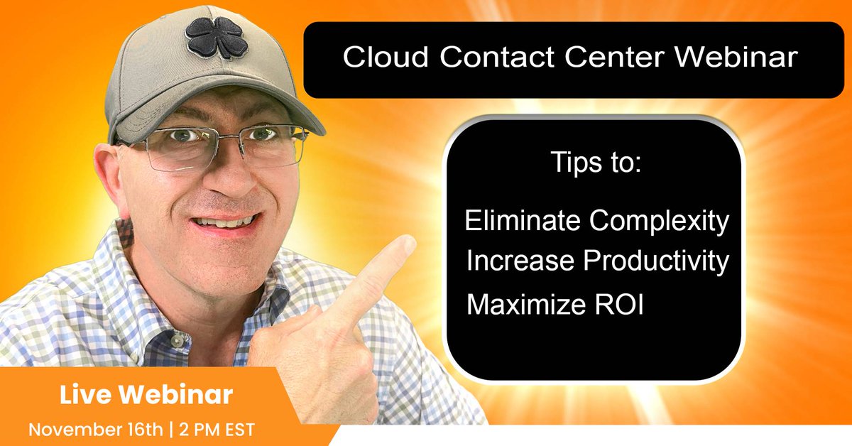 join the Bullfrog Group/Cisco Cloud Contact Center webinar &amp; learn some tips on how to Eliminate Complexity, Increase Productivity &amp; Maximize ROI. You will also watch a Live DEMO and get a FREE lunch provided by Uber Eats! Register today space is limited. oal.lu/mnW2v