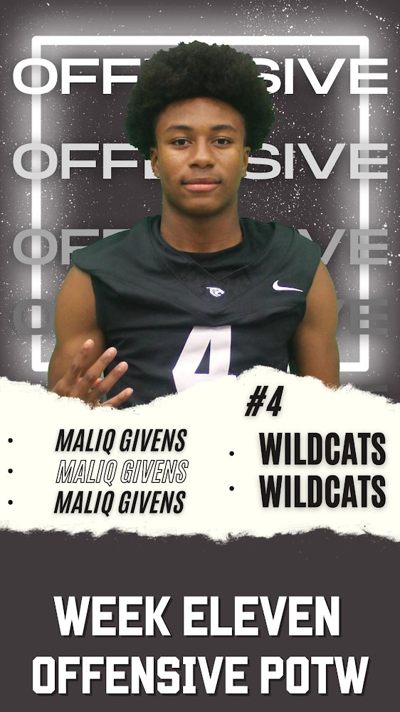 A week late, but here is our Week 11 Offensive Player of the Week