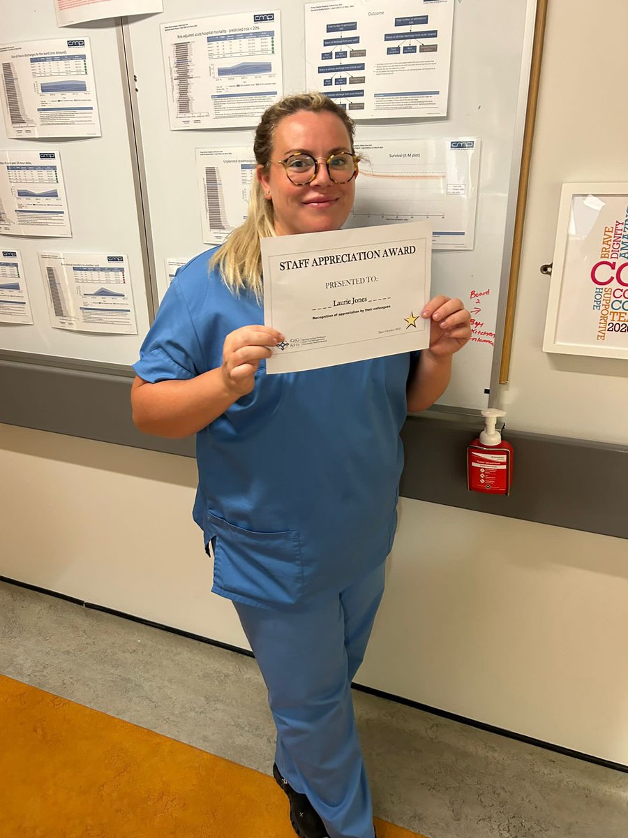 ⭐️ Staff Appreciation Award ⭐️

Well done to our October winner Laurie who has received multiple nominations by her colleagues for this months staff appreciation award.