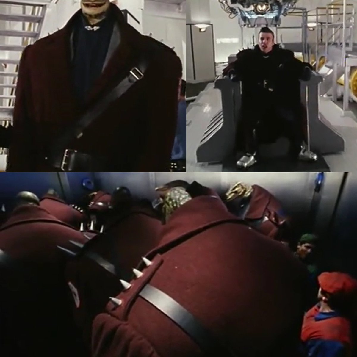 Foxtale4's tweet photo. Just saw the mario movie from 1993... 
Well between the evil cops, the garbage collectors and the dumb dino goons there's some good Tf material 👀 https://t.co/43U51obnTL