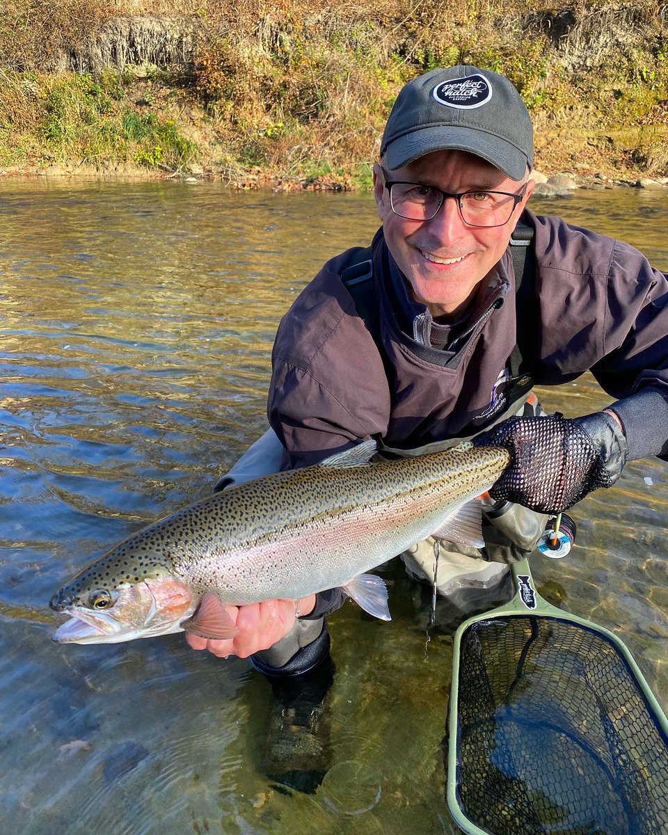 PerfectHatch's tweet image. We’re all about results and this moment 💪🏼

#perfecthatch #steelhead #flyfish365 #flyfishing #outdoorlife