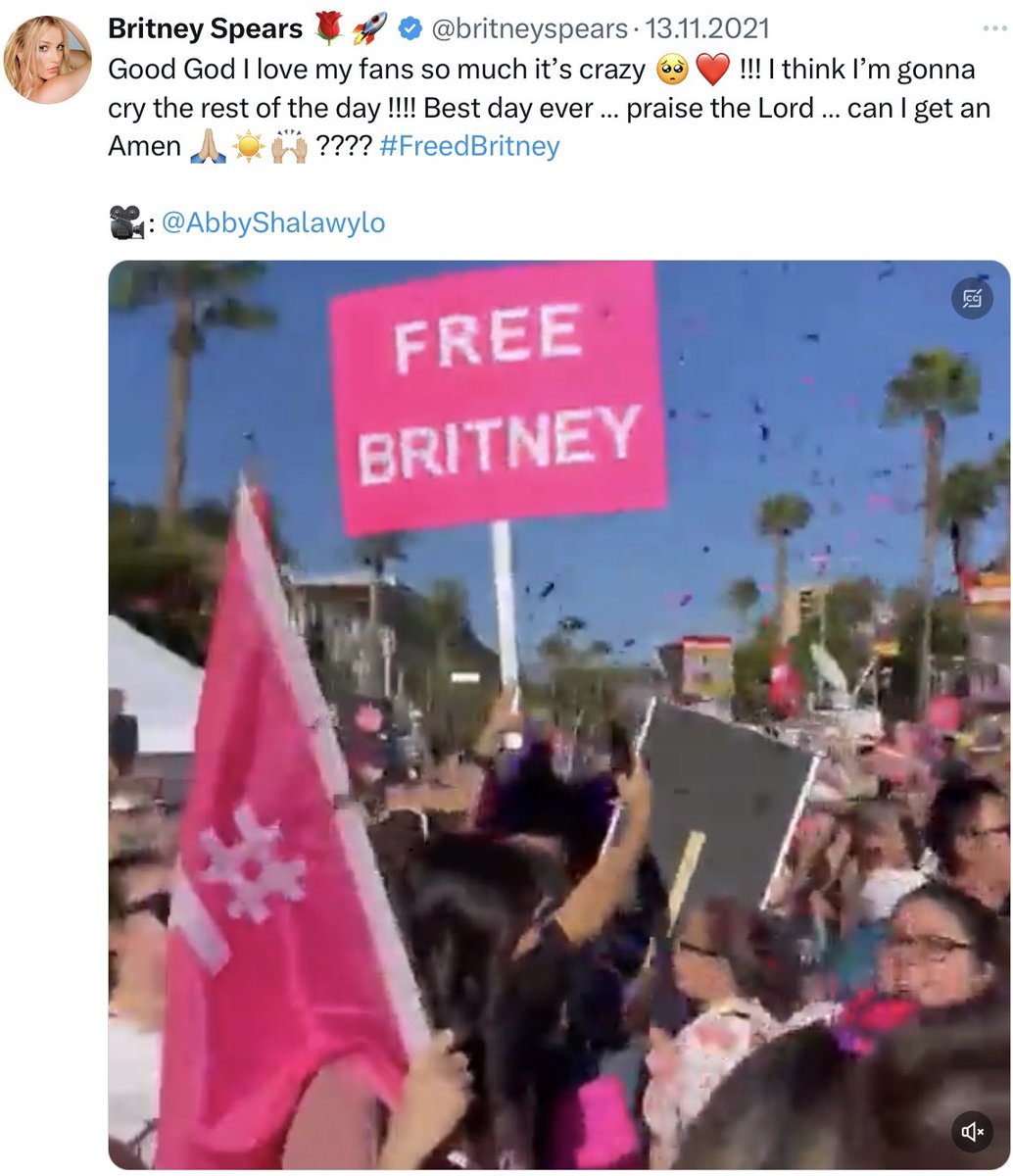ivirzg's tweet photo. Today is the 2nd anniversary of THE day😭.
I’m so happy to see that u are free, living your life the way u want&amp;getting stronger every day!
I hope that one day we'll also celebrate the day your abusers face the consequences of what they did to u.
#JusticeForBritney
#BritneySpears https://t.co/48sg9GtYWJ